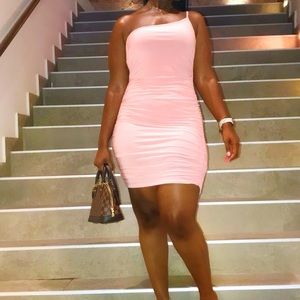 One Shoulder Bodycon Dress